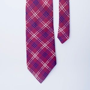 Nautica Mens Tie burgundy Tie